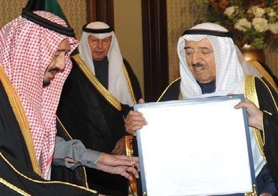 أمير الكويت و الملك سلمان